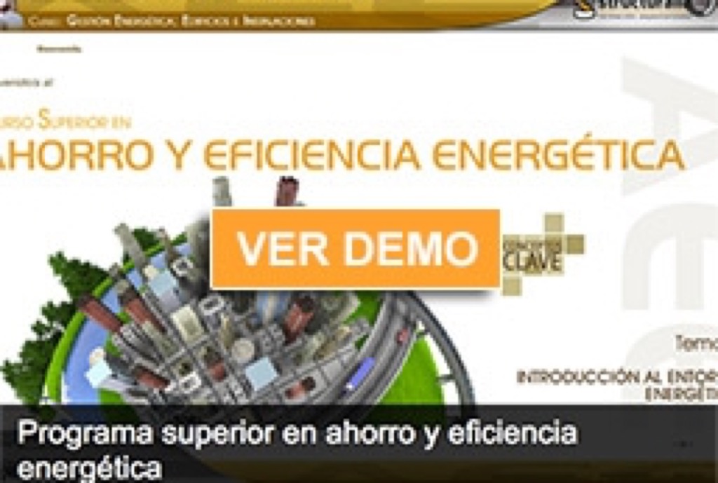 Programa superior en ahorro y eficiencia energetica